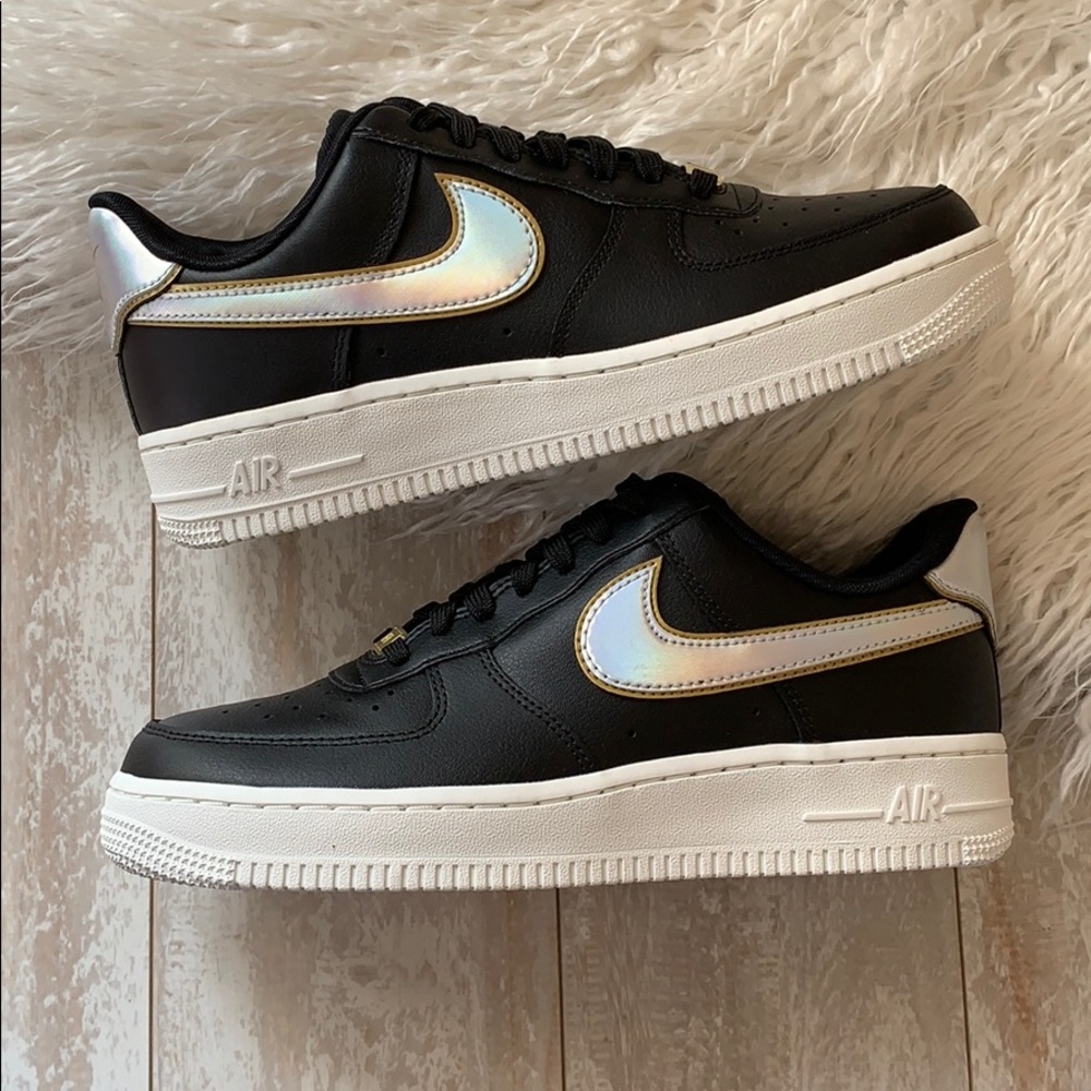 NWT Nike Air Force 1 black - Picture 7 of 8